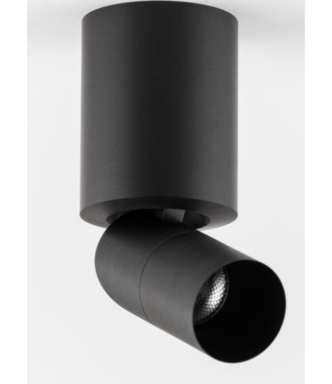 Design minimalistische  opbouw spot PVD ano black