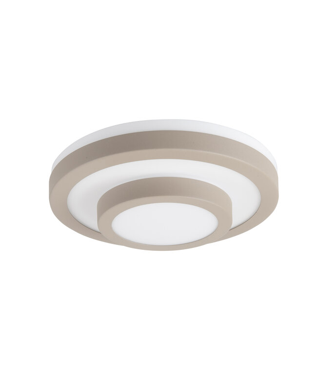 Highlight Stijlvolle   zandkleur plafondlamp lamp 26cm ip44