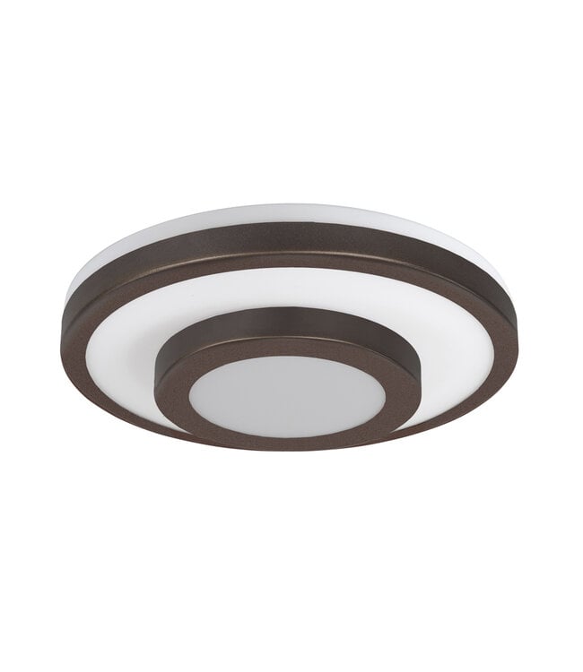 Stijlvolle   zandkleurig  plafondlamp lamp 35cm ip44