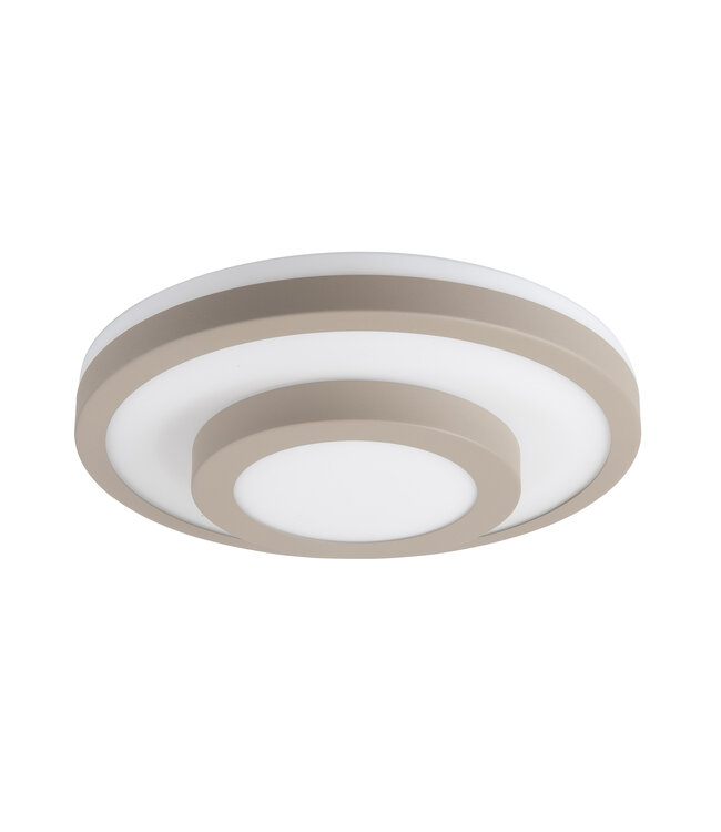 Stijlvolle   zandkleurig  plafondlamp lamp 35cm ip44