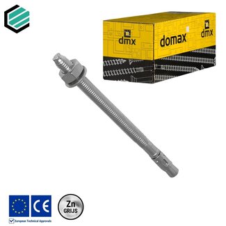 Domax sp. Doorsteekanker 12 x 120 mm grijs verzinkt (30 stuks)
