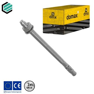 Domax sp. Doorsteekanker 12 x 160 mm grijs verzinkt (30 stuks)