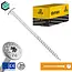 Tellerkopschroef 6.0 x 200 mm grijs verzinkt Torx 30 (100 stuks)