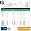Tellerkopschroef 10.0 x 160 mm grijs verzinkt Torx 40 (50 stuks)