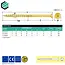 Spaanplaatschroef 3.0 x 35 mm geel verzinkt Torx 10 (500 stuks)