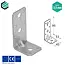 Domax  Hoekijzer versterkt 95x53x45 mm (2,5 mm) verzinkt (20 stuks)