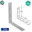 Domax  Hoekijzer 150x150x22 mm (2,0 mm) verzinkt (20 stuks)