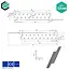 Spantanker 250x32 mm (2,0 mm) links verzinkt (20 stuks)