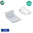 Hoekijzer 21x70x55 mm (2,5 mm) Z-vorm verzinkt (20 stuks)