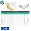 Hoekverbinder 50x50x10 mm (2,0 mm) verzinkt (50 stuks)