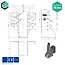 Raveeldrager 45x136 mm (2,0 mm) verzinkt (10 stuks)