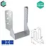 Raveeldrager 120x190 mm (2,0 mm) verzinkt (10 stuks)