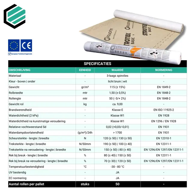 STROTEX BASIC 115 gr/m²