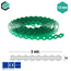 Montageband 12x0,7mm verzinkt Groen - Rol 3 mtr.