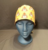 Petit caca souriant avec masque facial