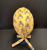 Petit caca souriant avec masque facial