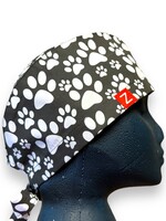 Pattes d'animaux noires et blanches