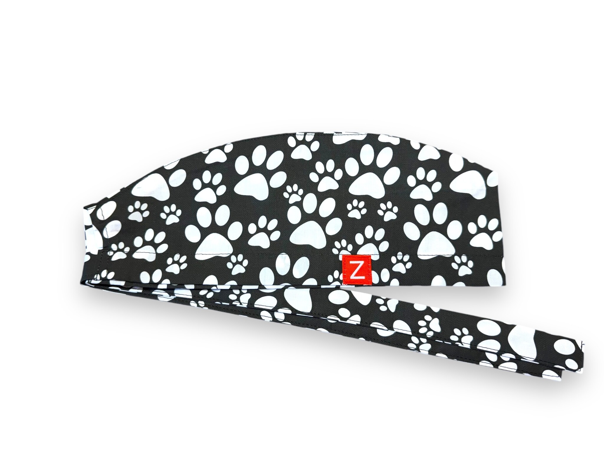 Pattes d'animaux noires et blanches