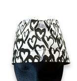 Coeurs noirs et blancs