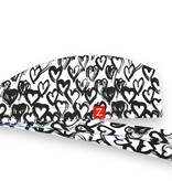 Coeurs noirs et blancs