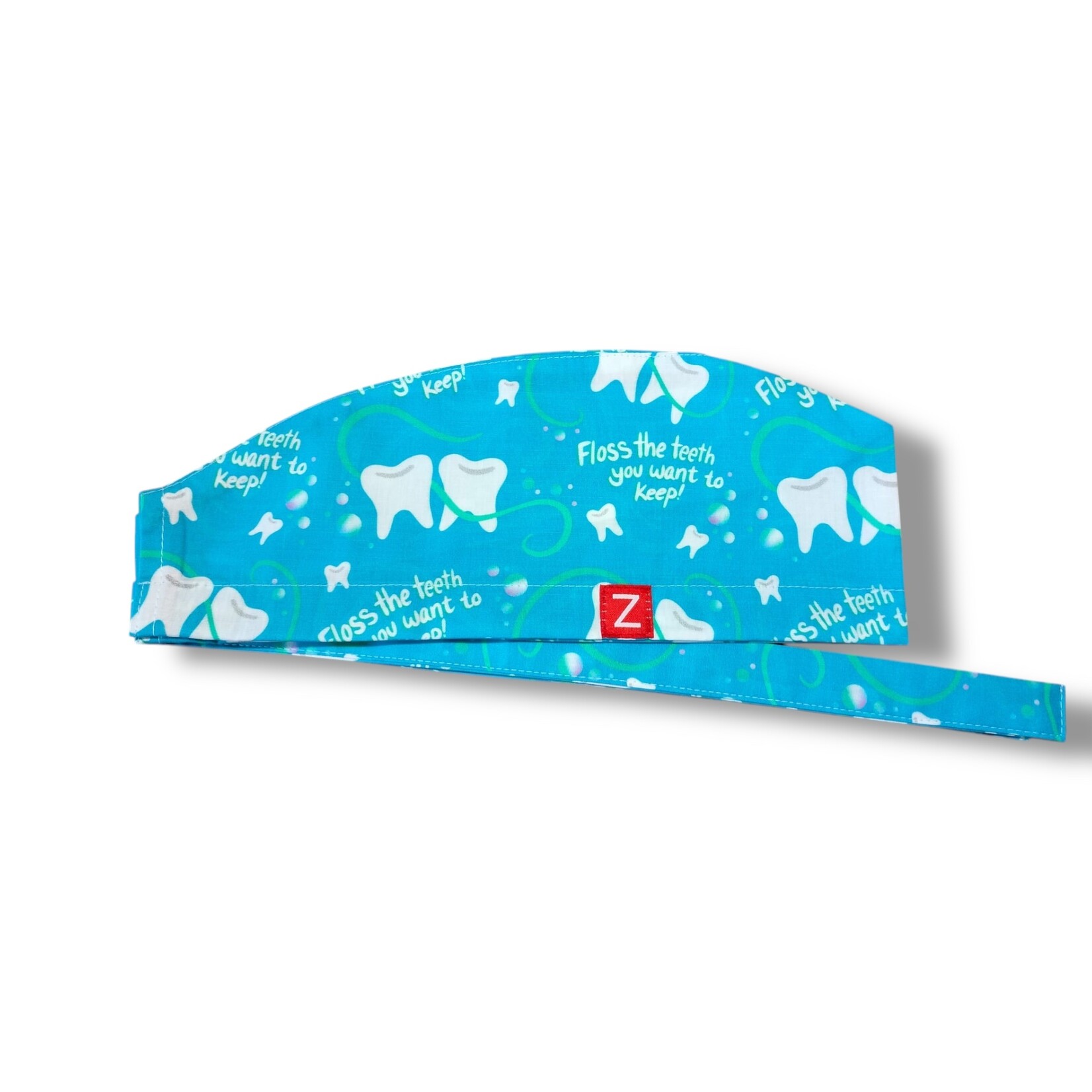 Floss the teeth you want to keep
