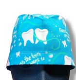 Floss the teeth you want to keep