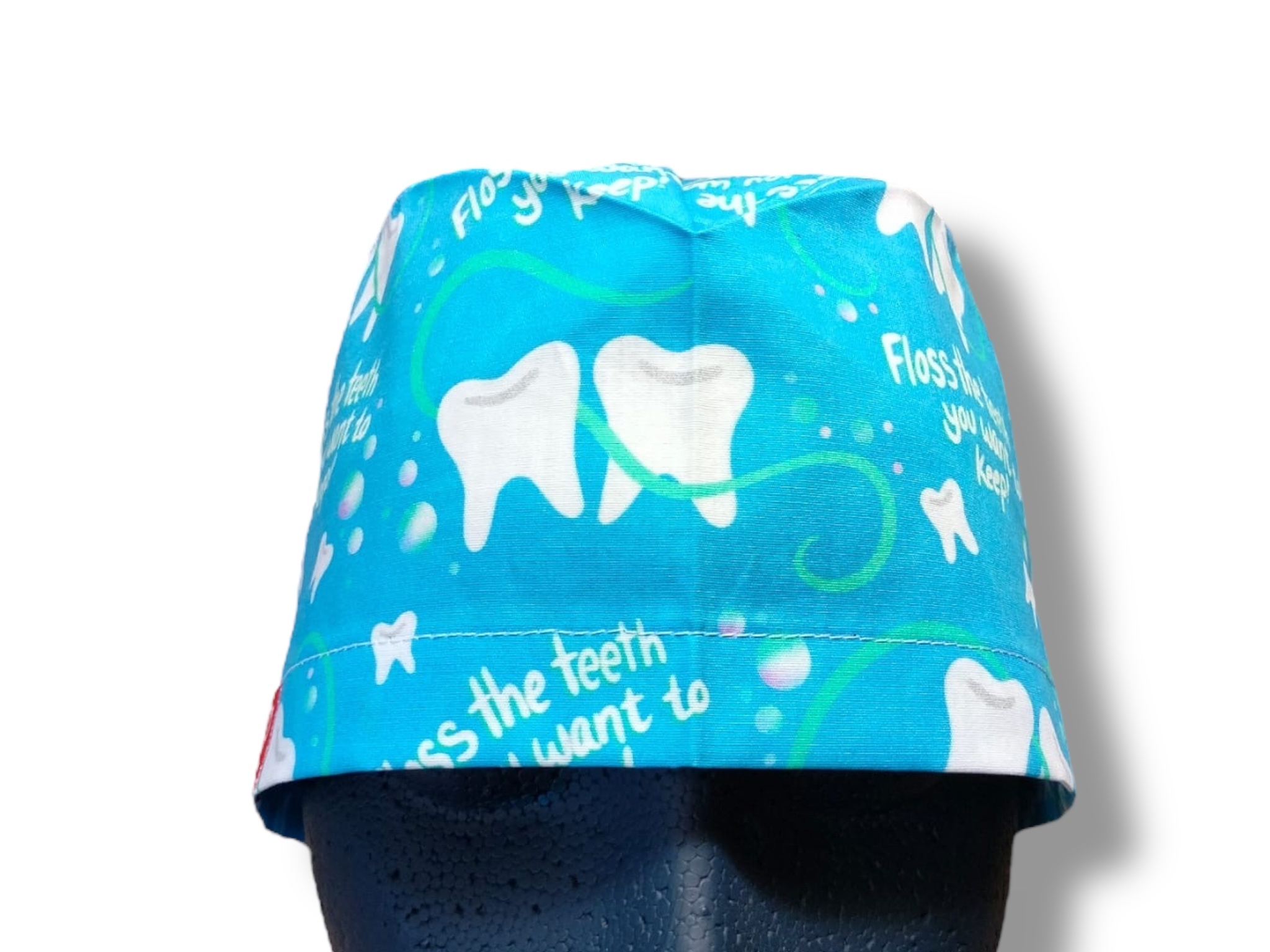 Floss the teeth you want to keep