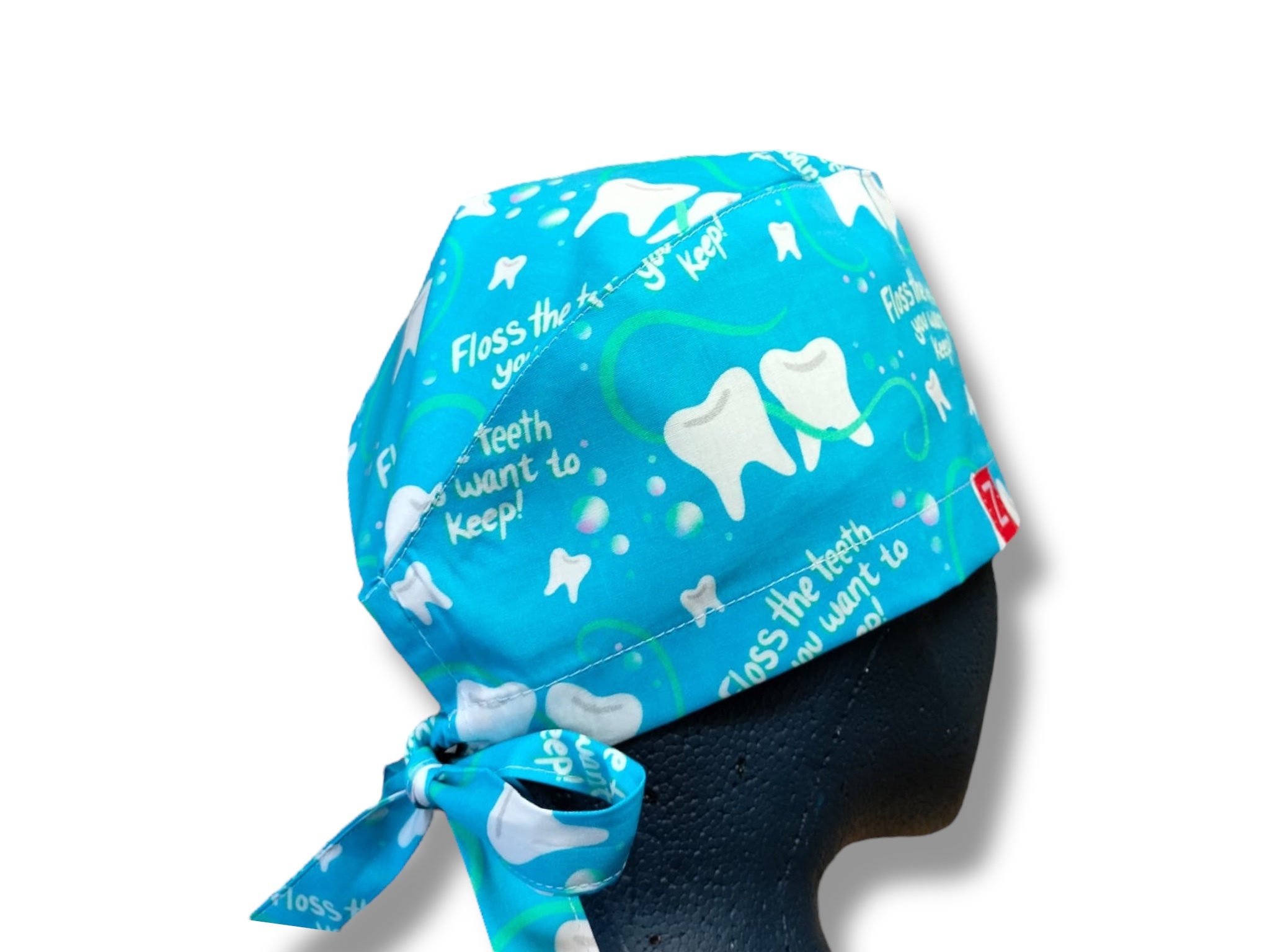 Floss the teeth you want to keep