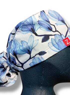 Bleu magnolia Ponytail