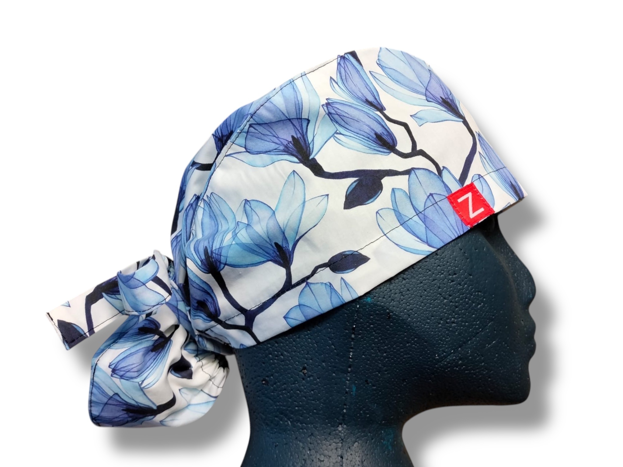 Blue magnolia Ponytail