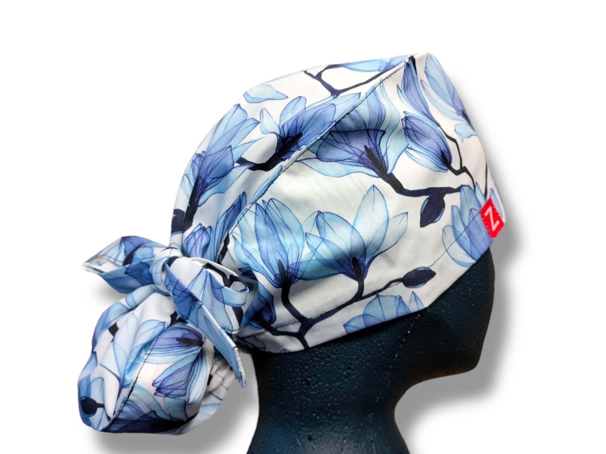Blue magnolia Ponytail