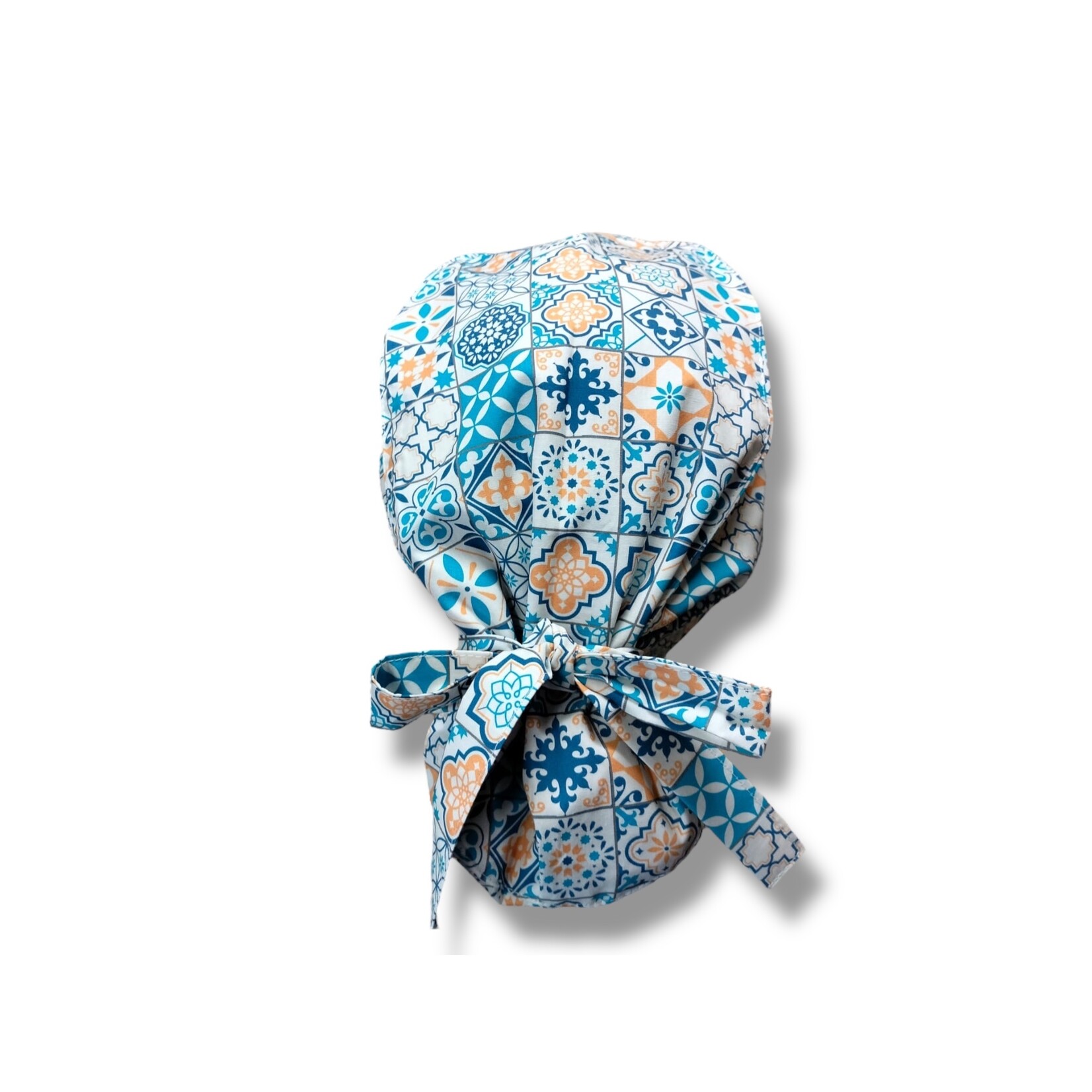 Mediterranean tiles Ponytail