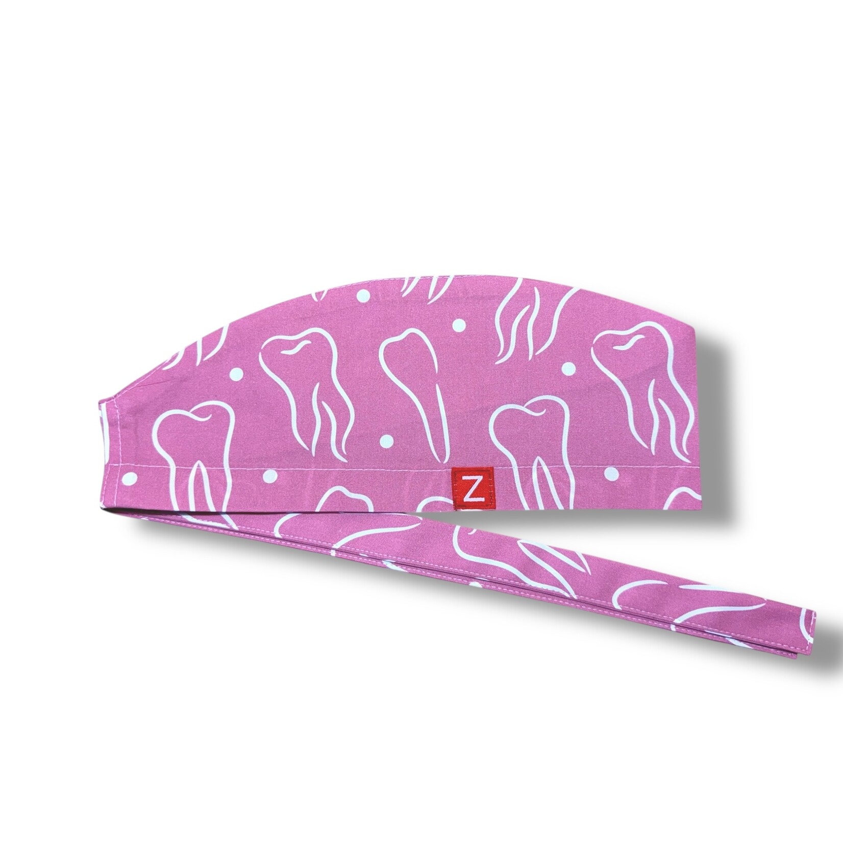 Pink teeth