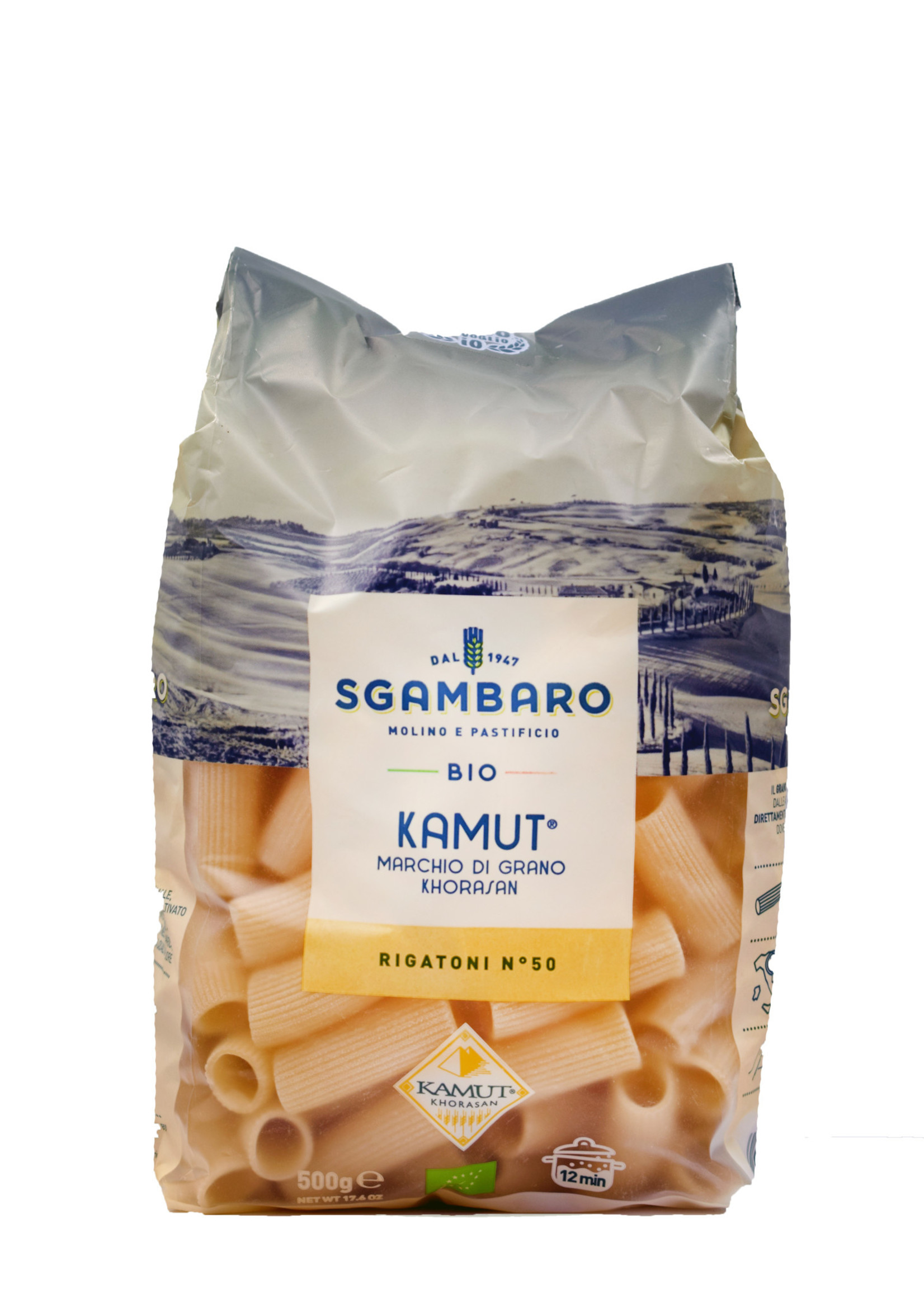 Rigatoni al Kamut 500g - Sgambaro