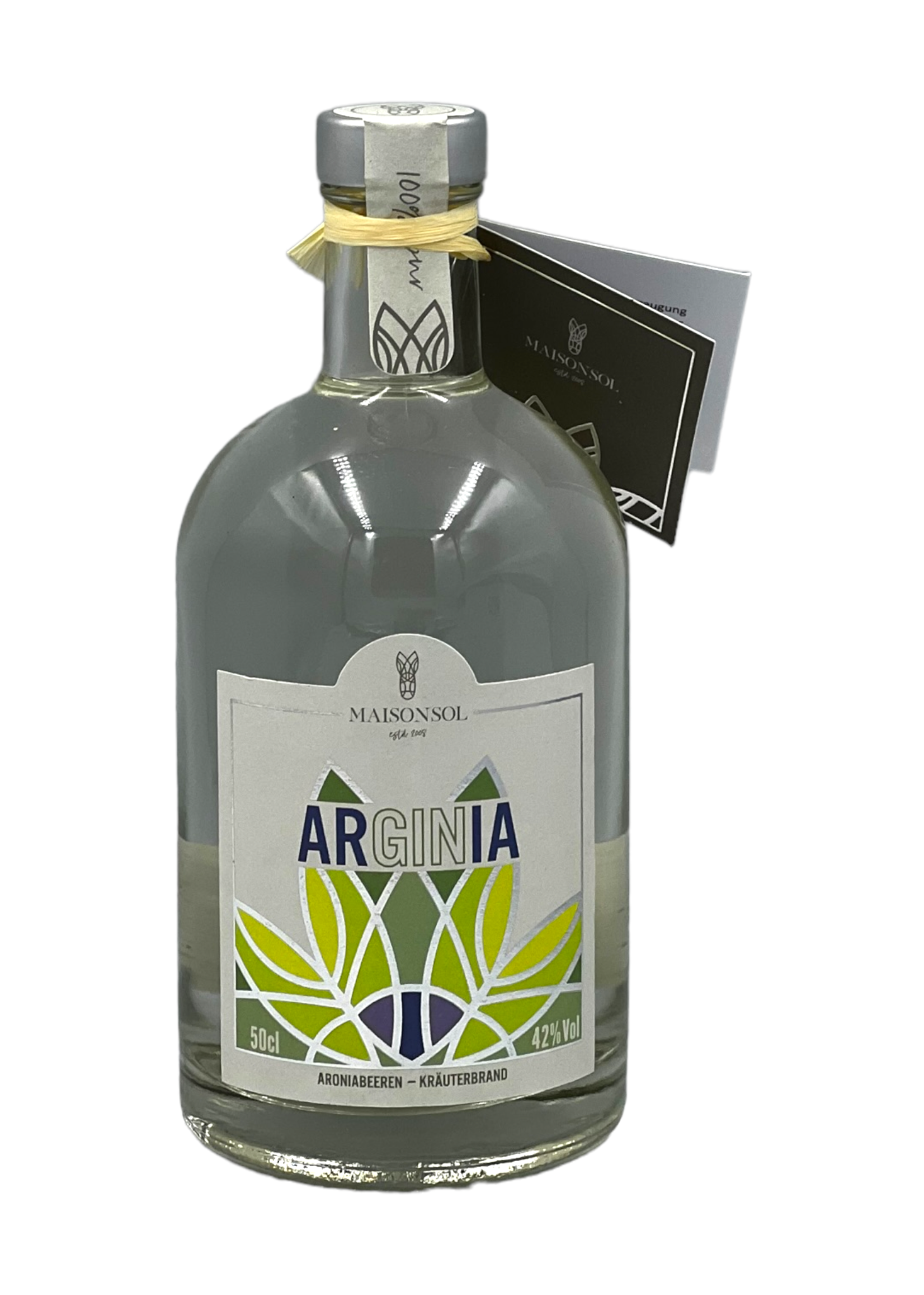 Arginia Kräuterbrand gin 42%Vol. 50cl - Maisonsol