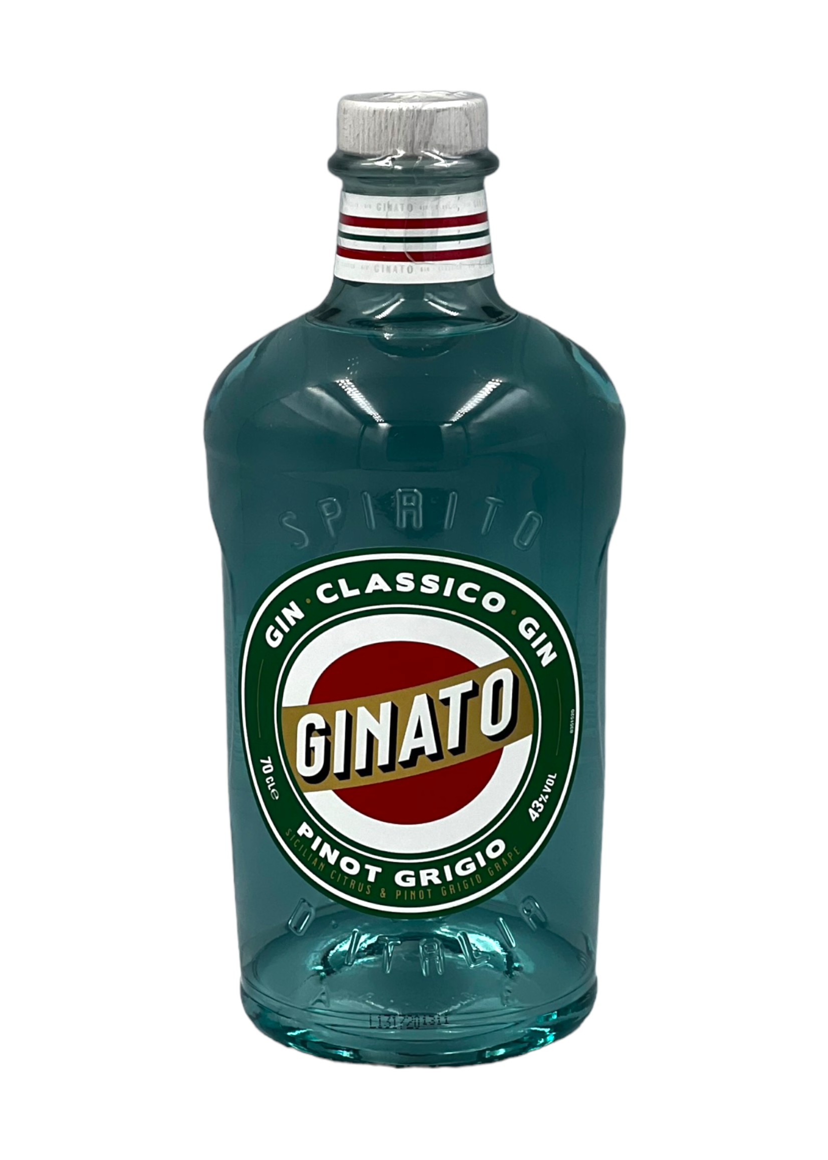 Gin Classico Pinot Grigio 43% .-Vol - 70cl, GINATO