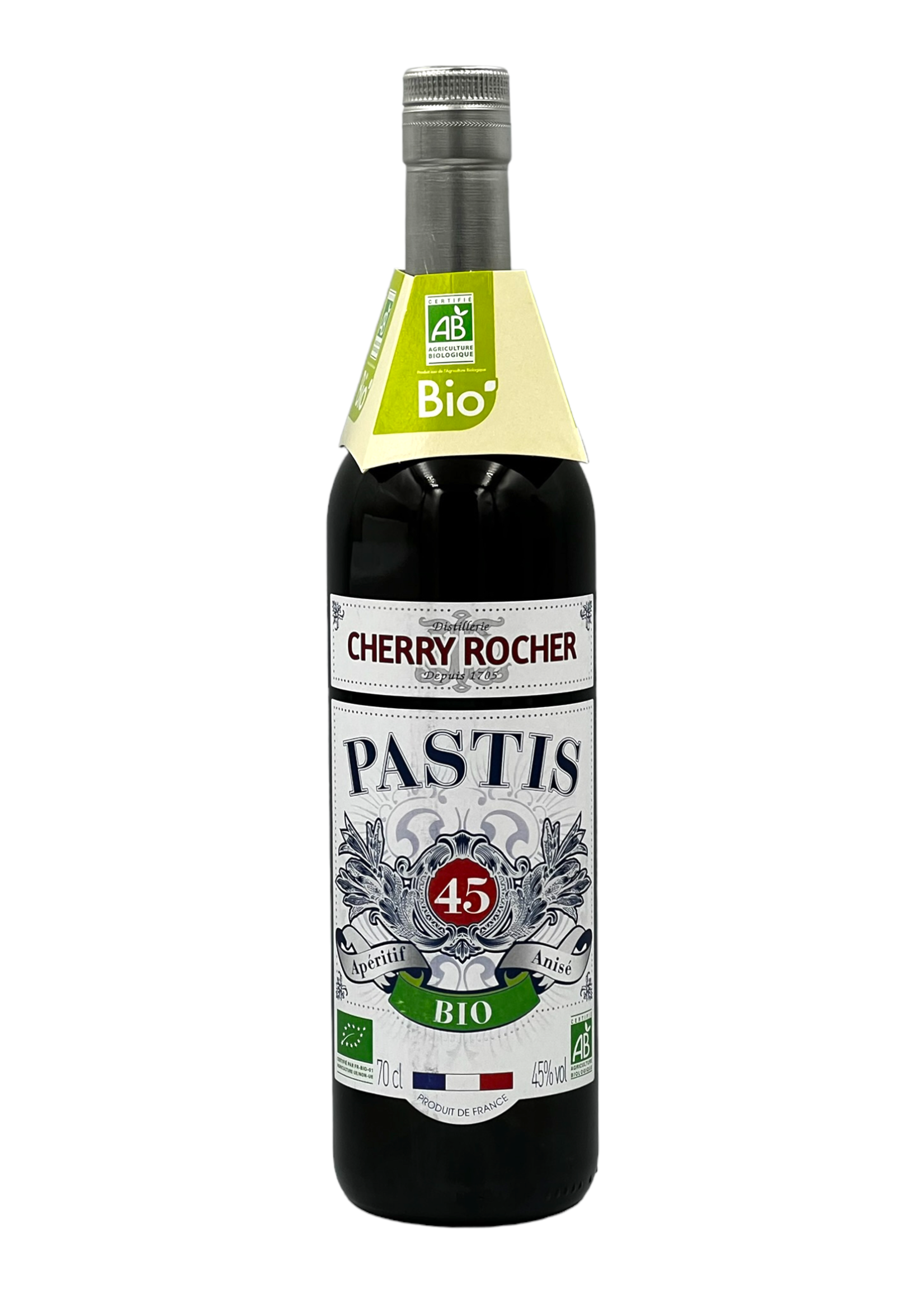 Humbel Distillery Pastis, Cherry Rocher BIO 45%.-Vol. - 70cl, Humbel Distillery