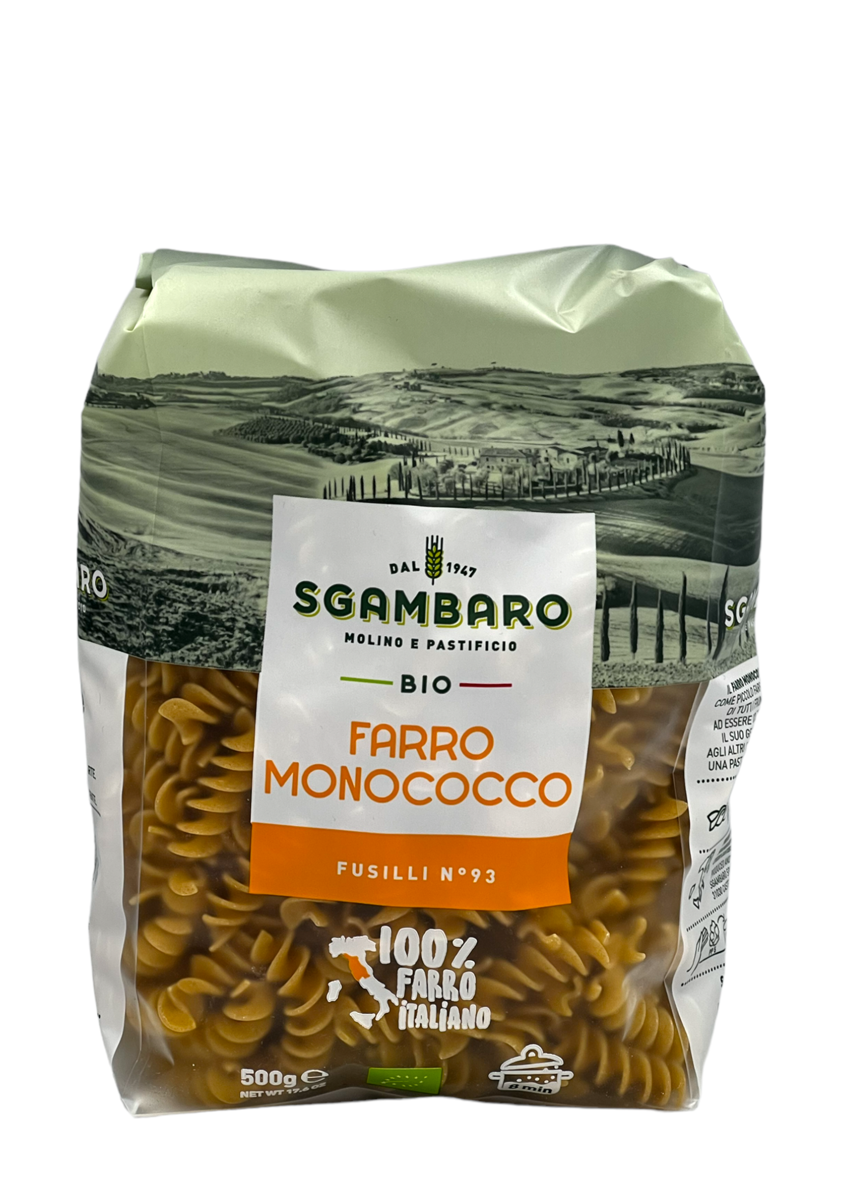 Fusilli al Farro Monococco 500g - Sgambaro