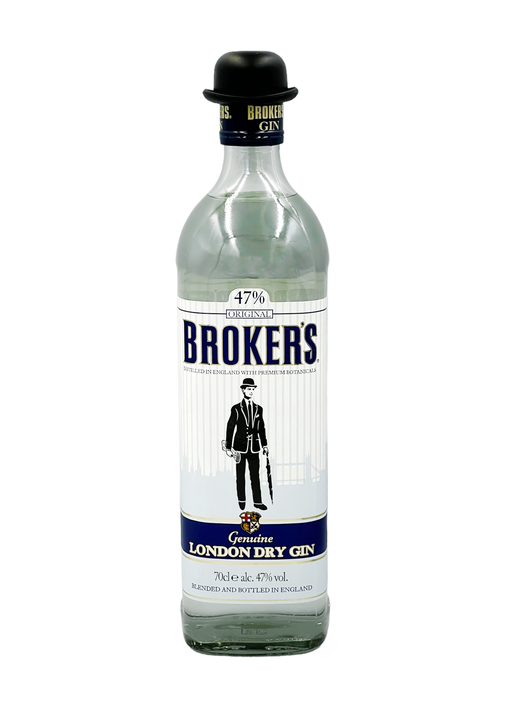 London Dry Gin  47%.-Vol. - 70cl, Broker's