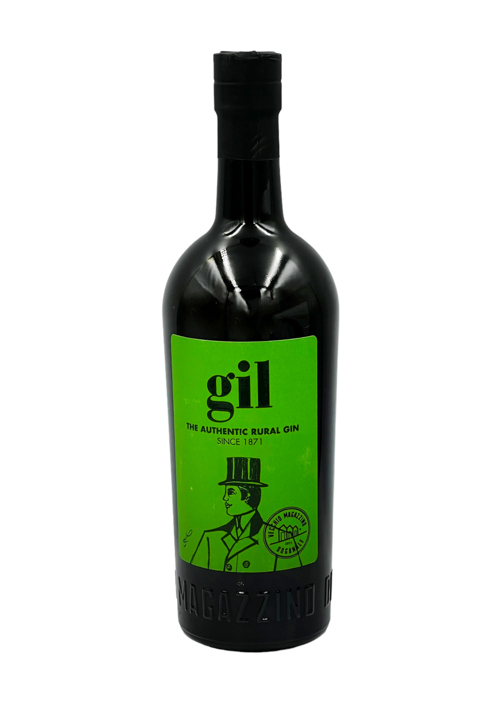 Gil The authentic rural Gin 43%.-Vol  - 70 cl, Vecchio Magazzino Doganale