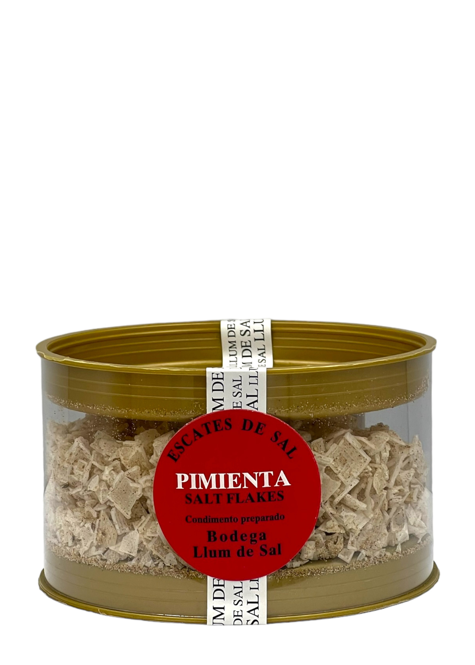 Escates de sal Pimientas 200g - Bodega Llum de Sal