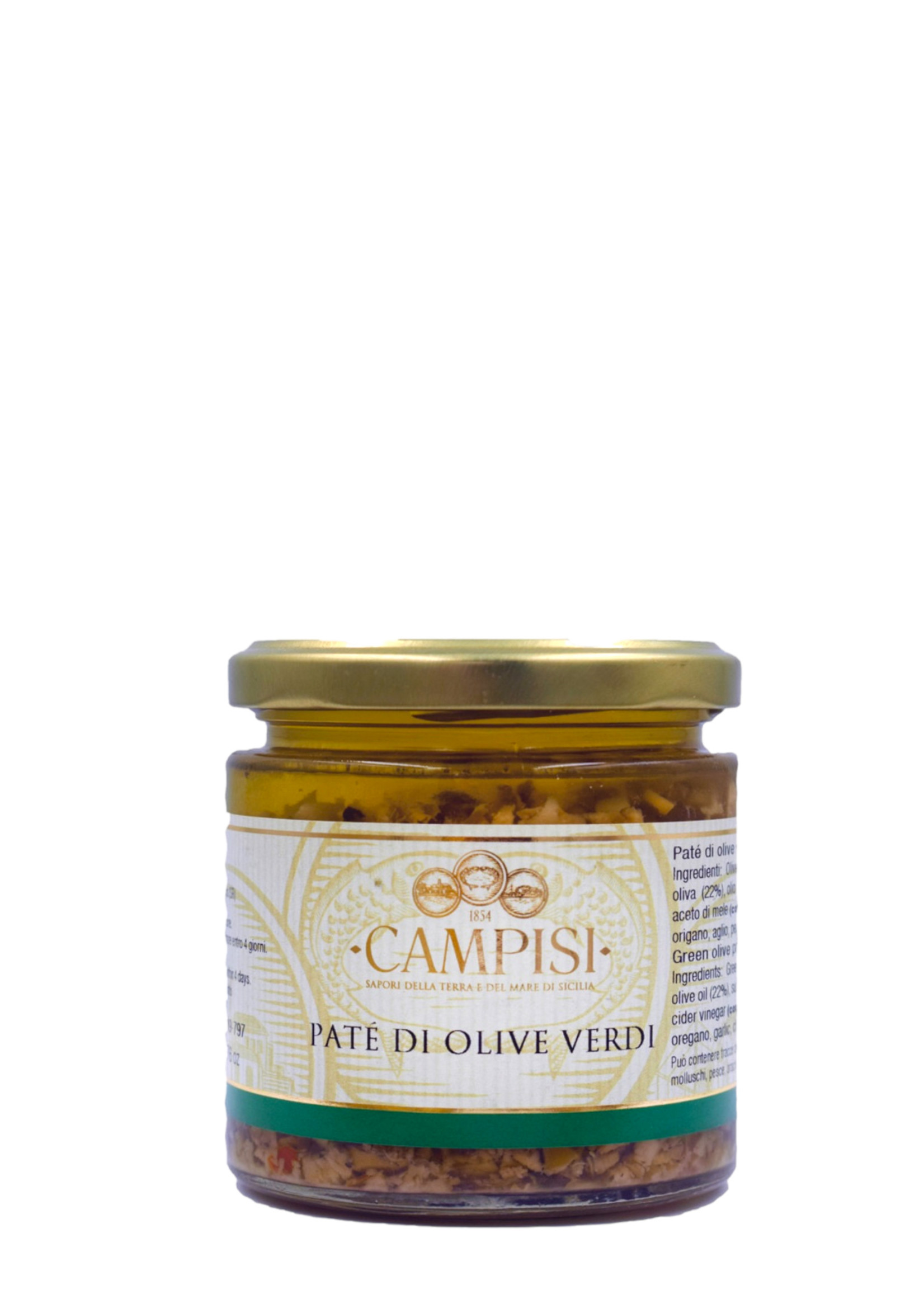 Campisi Grüne Olivenpastete 220g - Campisi