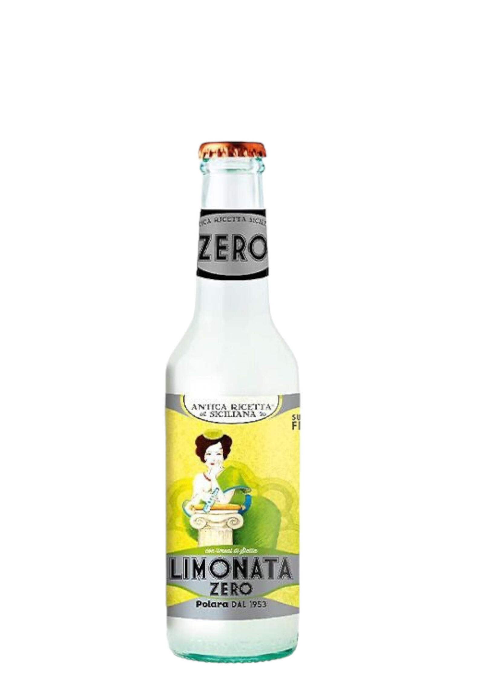 Polara Limonata Zero Antica Ricetta Siciliana, 27.5cl - Polara