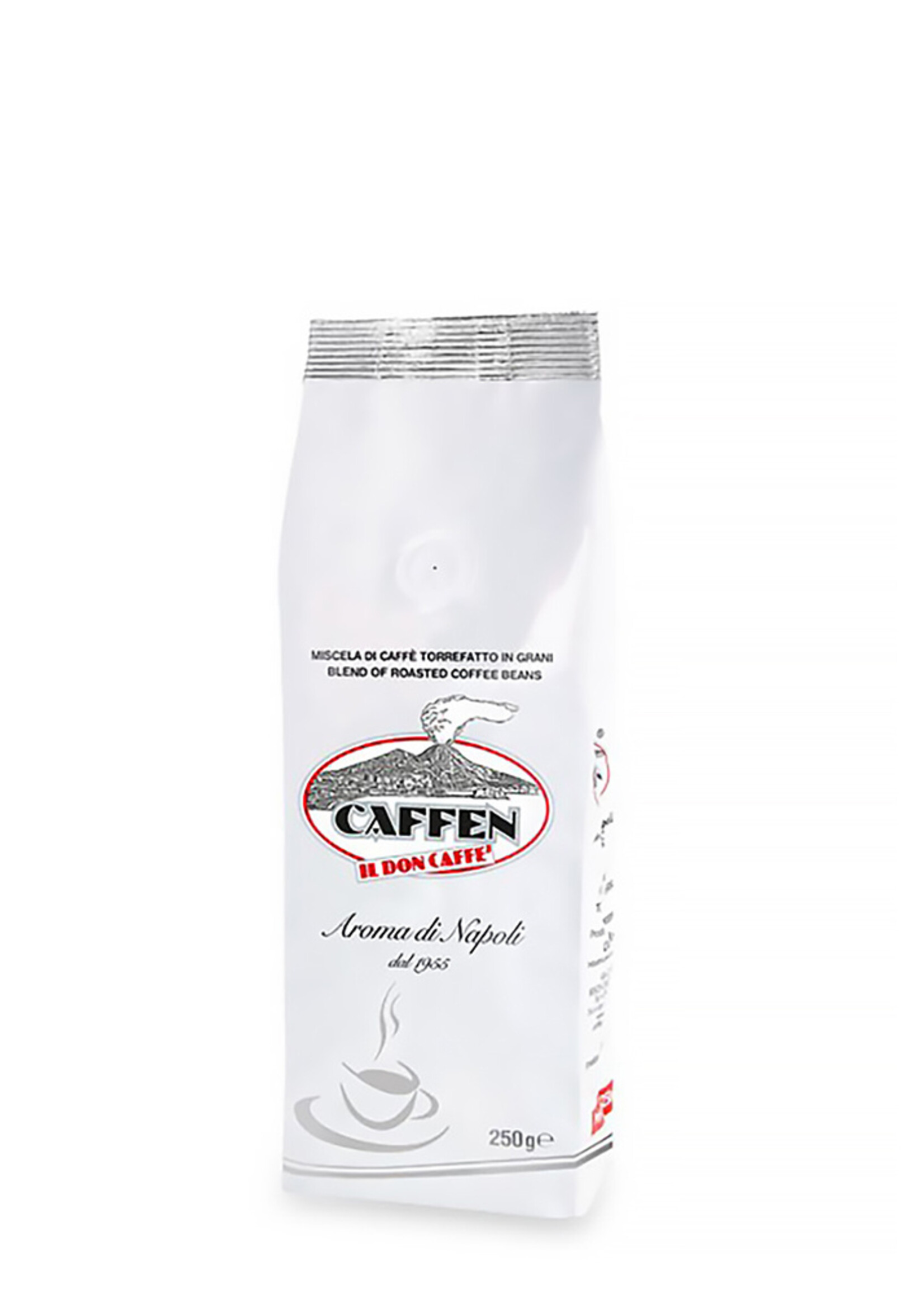 caffen Miscela Napoli, 250gr caffè in polvere, 80% Arabica Brasile / 20% Robusta India - Caffen