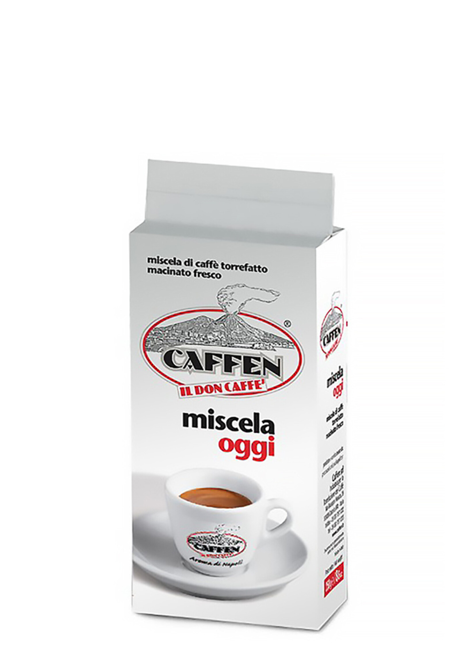 caffen Miscela Oggi 250gr caffè macinato - 70% Arabica Brasile / 30% Robusta India - Caffen