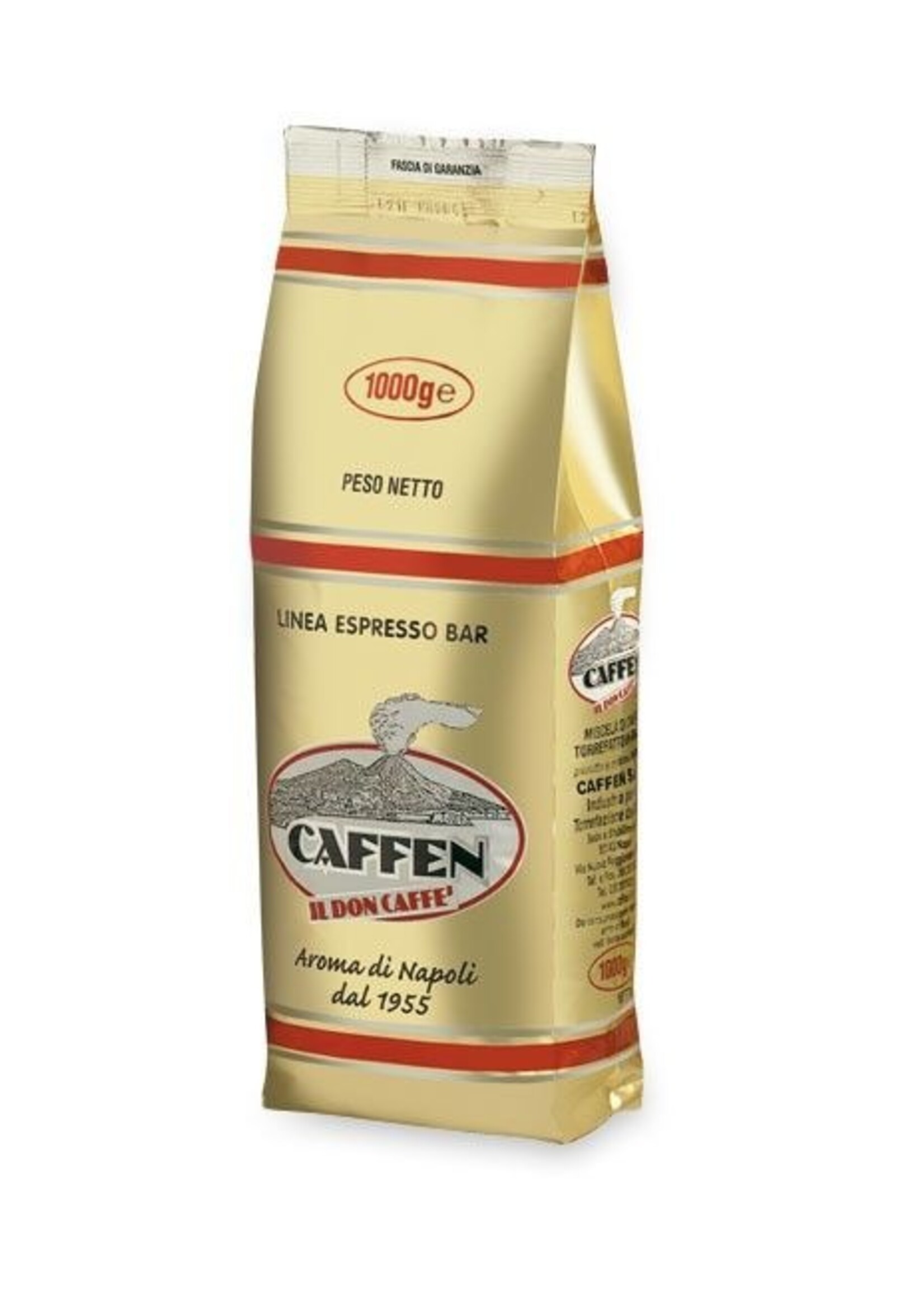 caffen Miscela Delizia, 1kg  caffè in chicchi, 90% Arabica Brasile - 10% Robusta India - Caffen