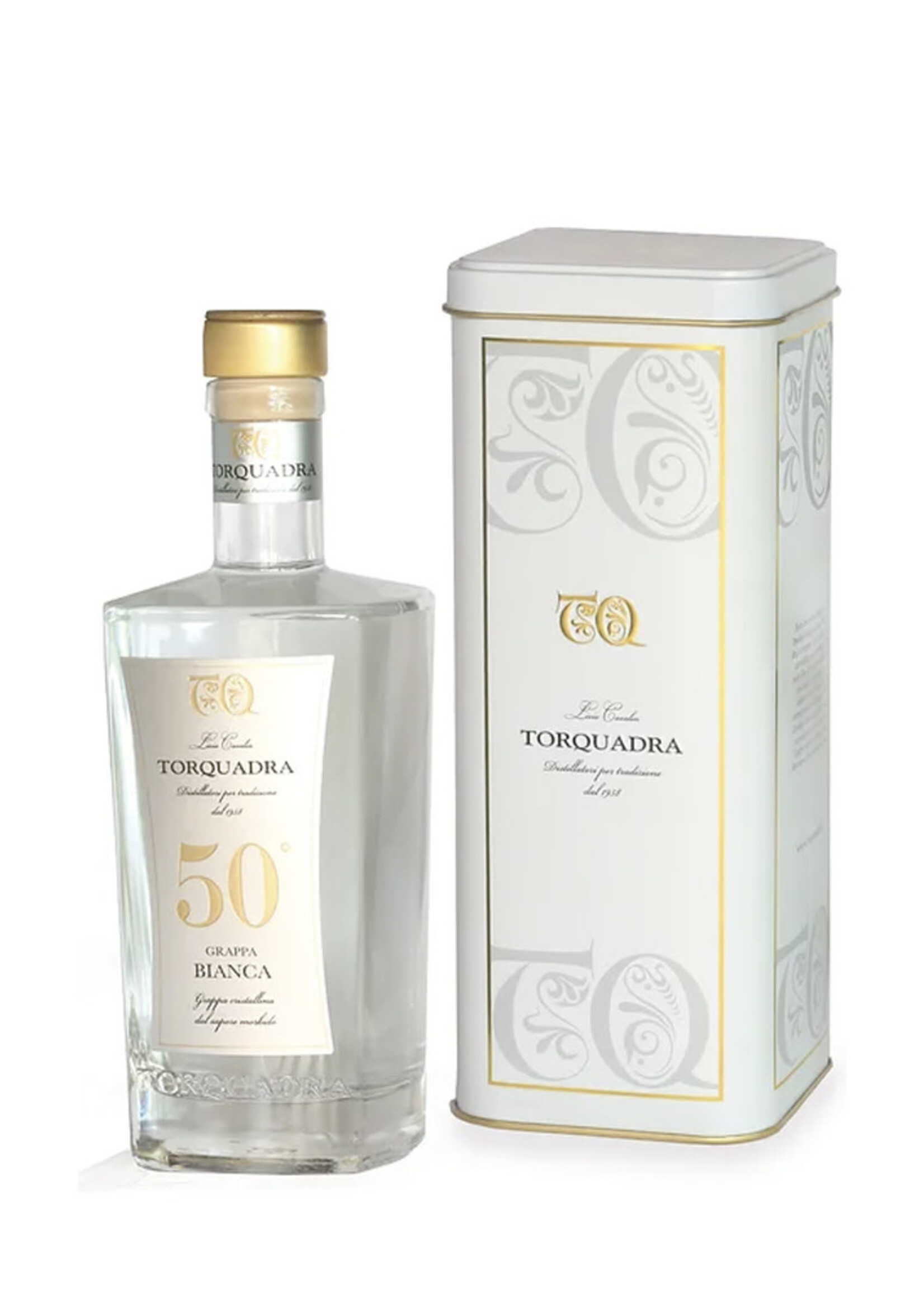 Torquadra Grappa bianca 70cl, 50%Vol. - Torquadra