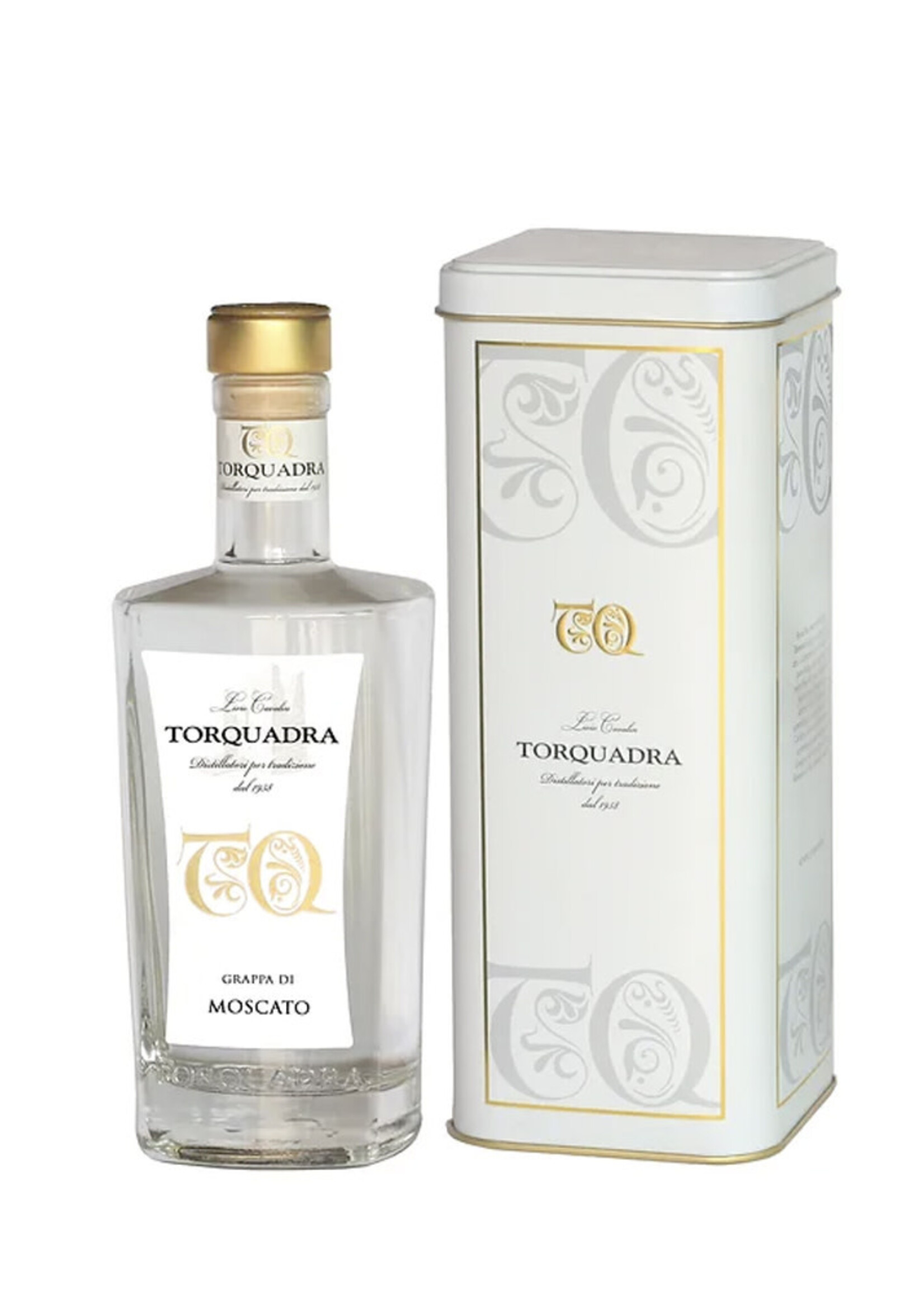 Torquadra TORQUADRA- GRAPPA DI MOSCATO TQ 40%Vol. 0,500L