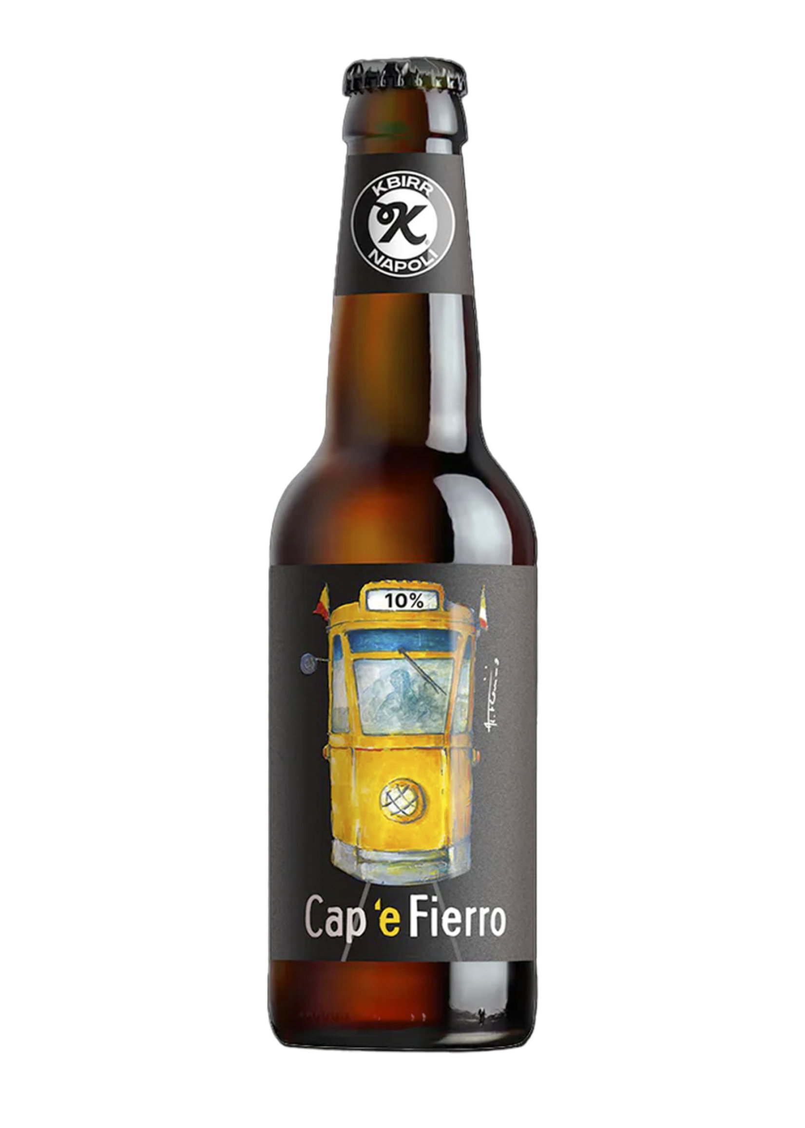 Kbirr Birra artigianale napoletana "Cap 'e Fierr'",  10%vol., 33cl - Kbirr