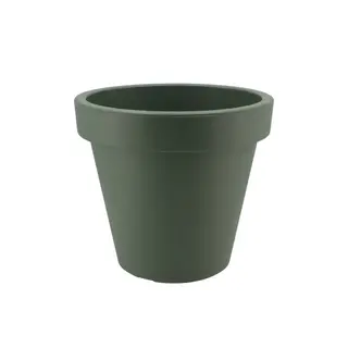 Kunststof pot groen 40cm